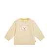 Steiff Mini-Kids Sweatshirt in Beige mit Steppoptik