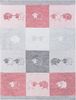 Kracht Jacquard Halbleinen Motivtuch Schäfchen