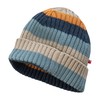 People_Wear_Organic Strick-Mütze bunt geringelt